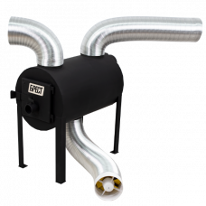 Печь отопительная буржуйка Брест 203 с вертикальным выходом тепла