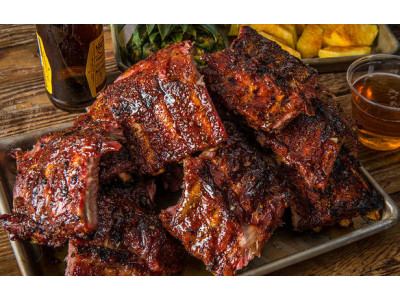 Ребра на мангале 