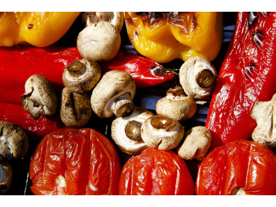 Овощи на мангале