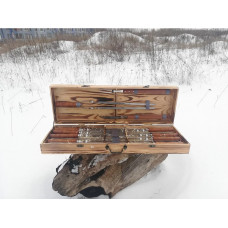 Набор шампуров и аксессуаров для барбекю MASTER (014M)