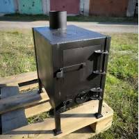 Буржуйка 3 мм с конфоркой для отопления 25-30 кв.м.