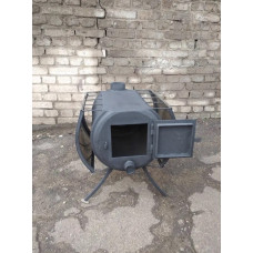 Буржуйка 4 мм до 60 кв м