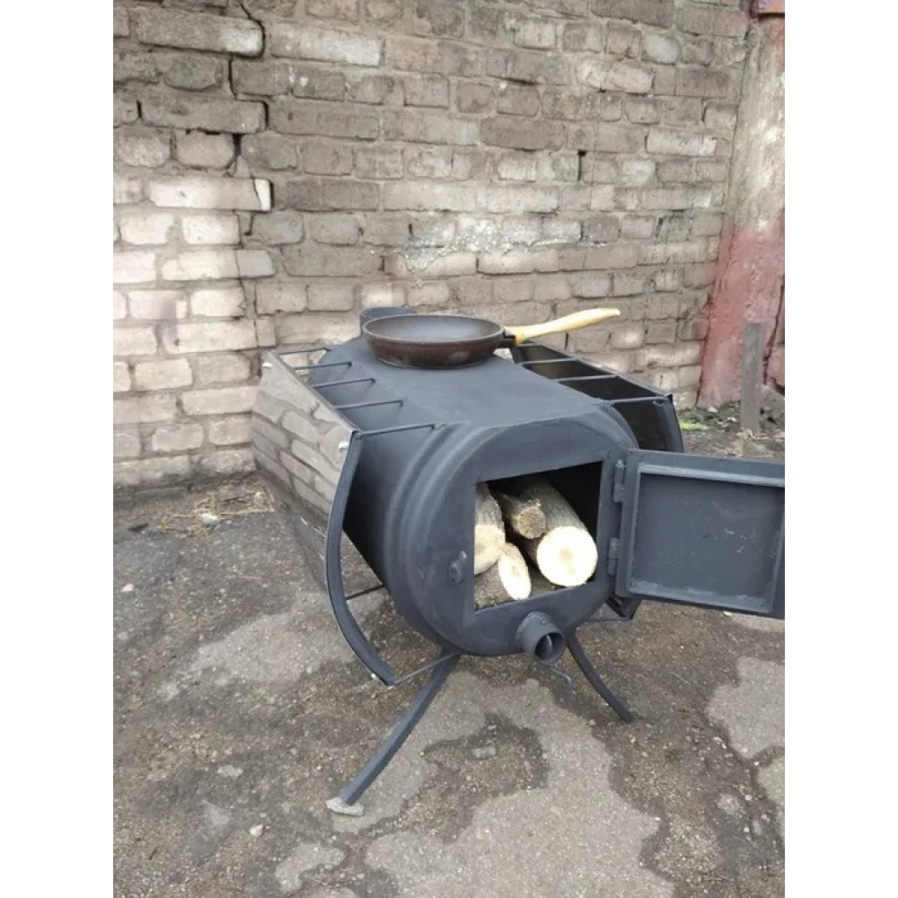 Буржуйка 4 мм до 60 кв м