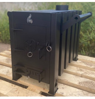 Буржуйка 4 мм з конфоркою та додатковою конвекцією на 50 кв м