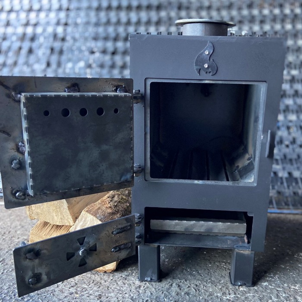 Буржуйка 4 мм з конфоркою та зольником