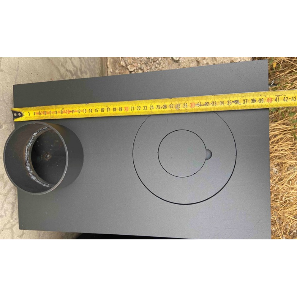 Буржуйка 4 мм з конфоркою та зольником