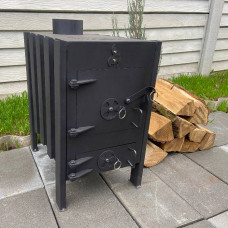 Буржуйка 4 мм на дровах з конвекцією