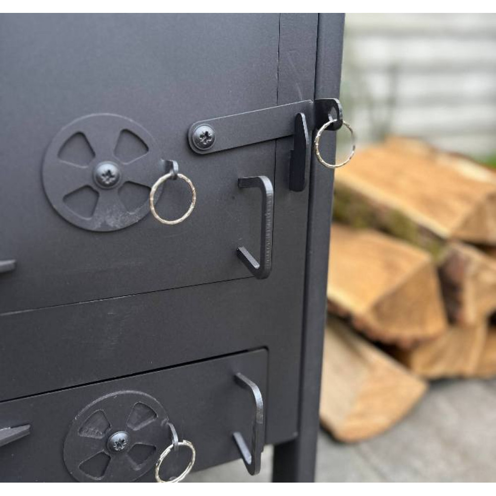 Буржуйка 4 мм на дровах з конвекцією