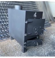 Буржуйка 4 мм с конфоркой и зольником