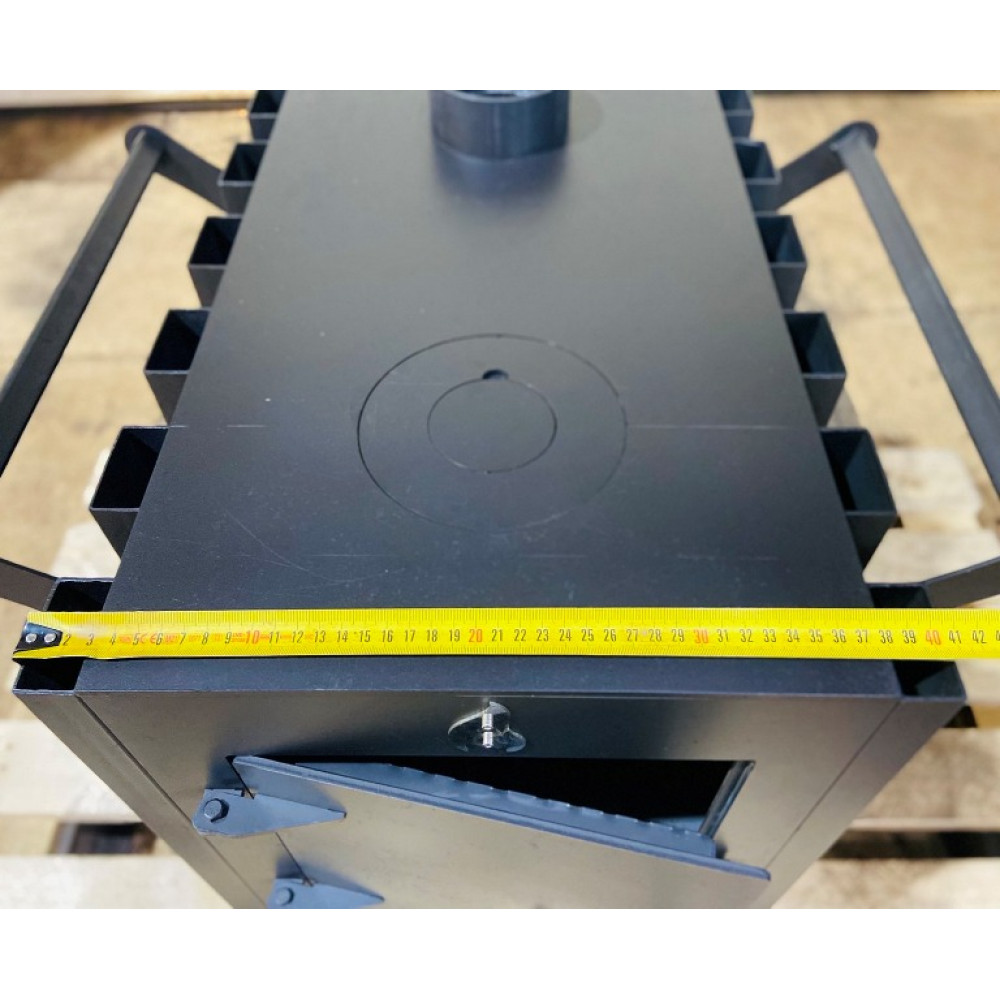 Буржуйка 5 мм з конфоркою та радіаторами 