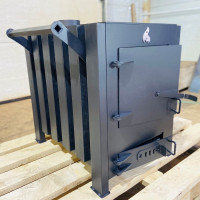 Буржуйка 5 мм з конфоркою та радіаторами 