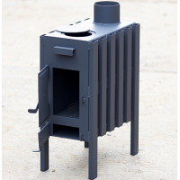 Буржуйка длительного горения с конфоркой