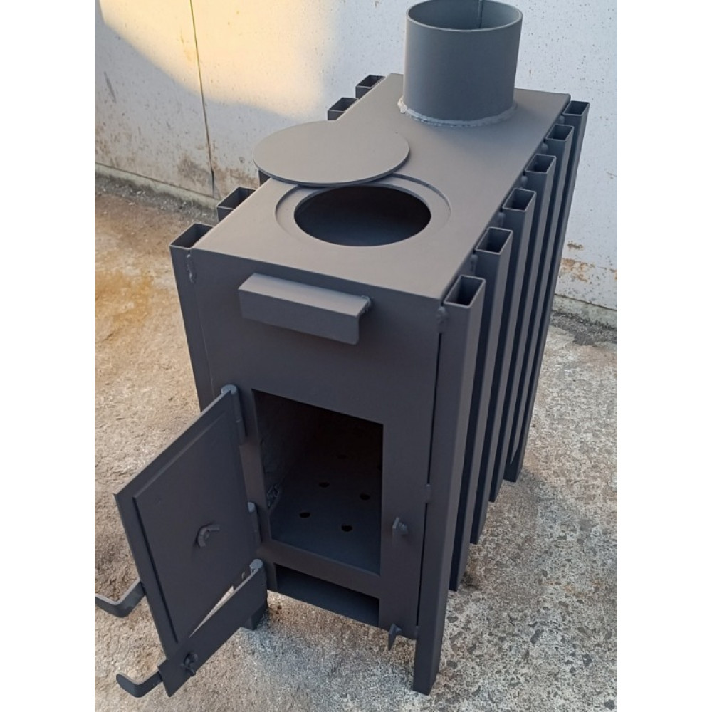 Буржуйка длительного горения с конфоркой