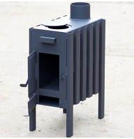 Буржуйка длительного горения с конфоркой