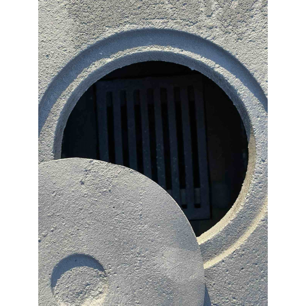 Буржуйка з чавуном опалювально-варильна