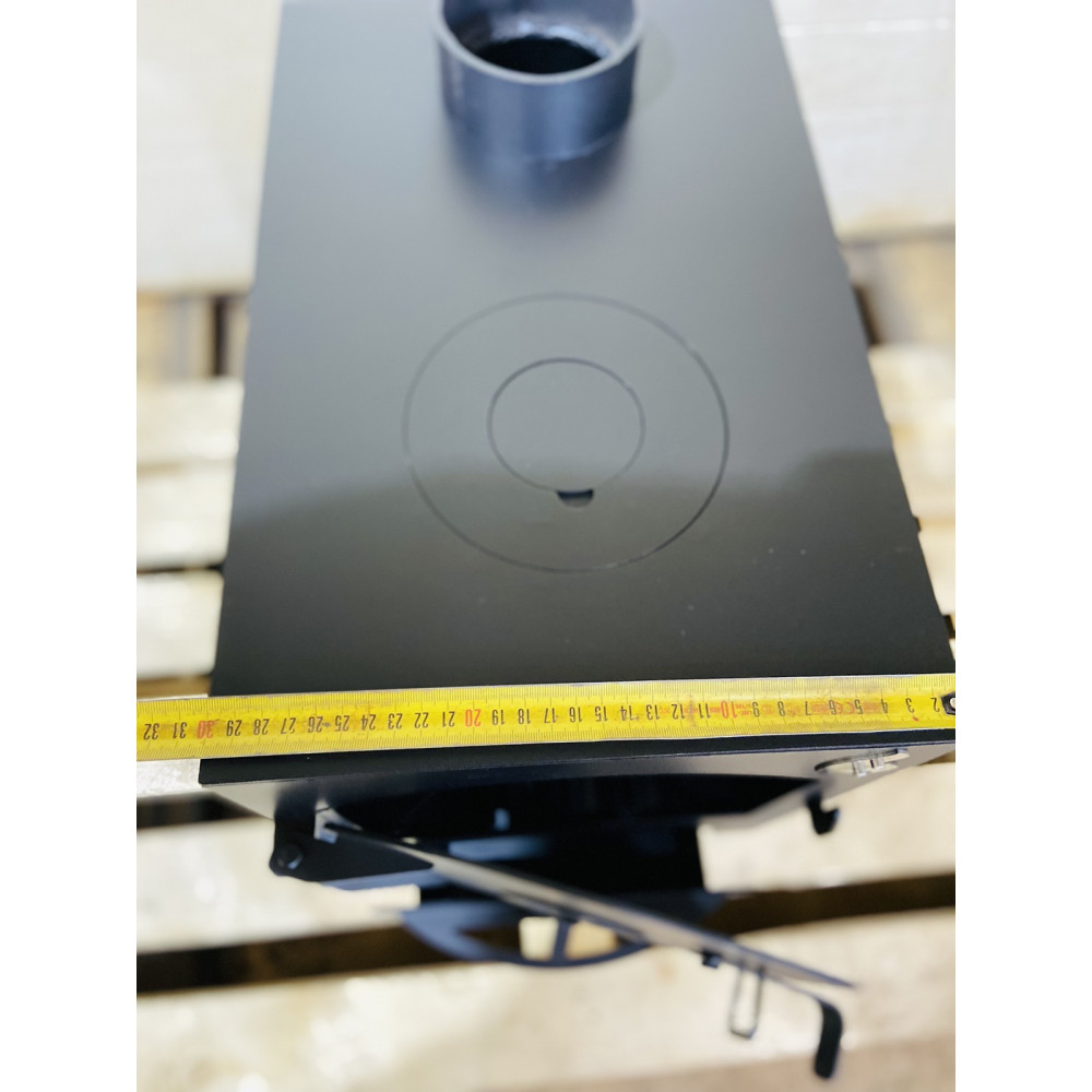 Буржуйка компактна 3 мм опалювально-варильна