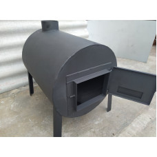 Буржуйка отопительная 6 мм до 50 кв. м.