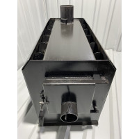 Буржуйка отопительная с кожухом