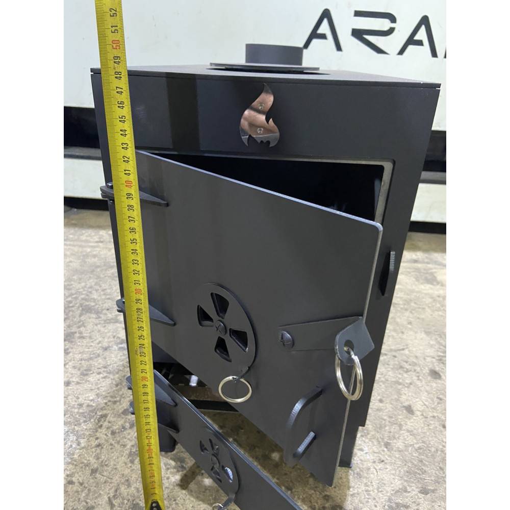 Буржуйка опалювально-варильна на 40 кв м