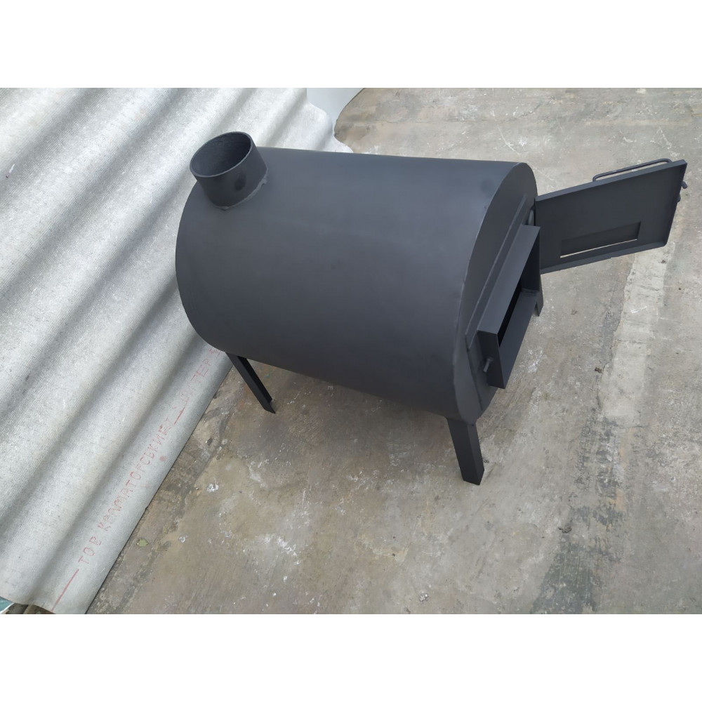 Буржуйка опалювальна 6 мм до 50 кв. м.