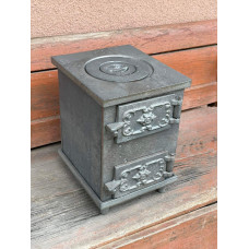 Буржуйка чавунна 10 мм на 20-25 кв м