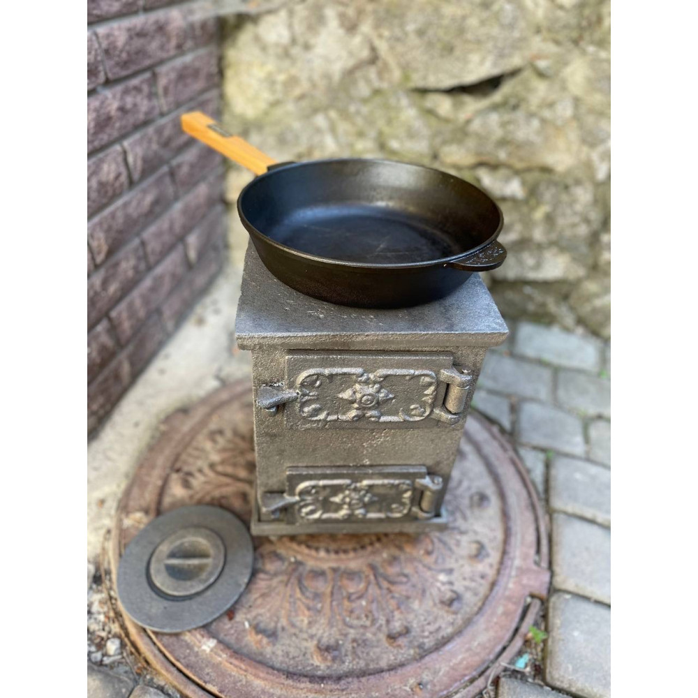 Буржуйка чавунна 10 мм на 20-25 кв м