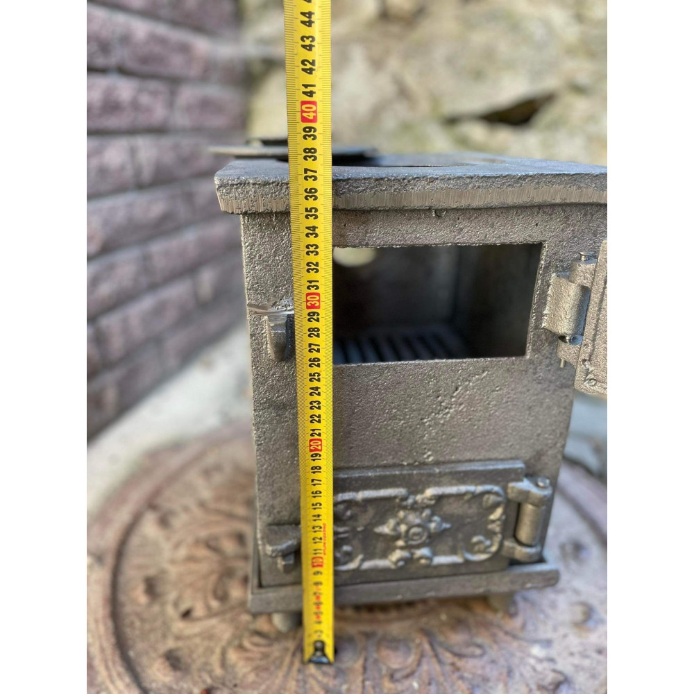 Буржуйка чавунна 10 мм на 20-25 кв м