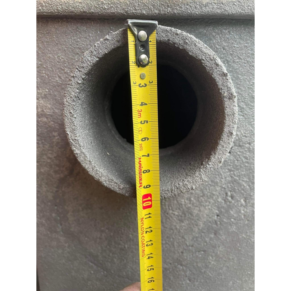 Буржуйка чавунна 10 мм на 20-25 кв м