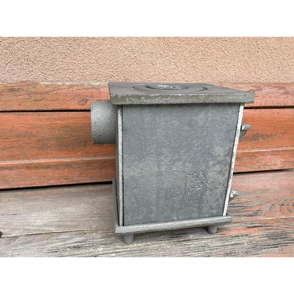 Буржуйка чавунна 10 мм на 20-25 кв м