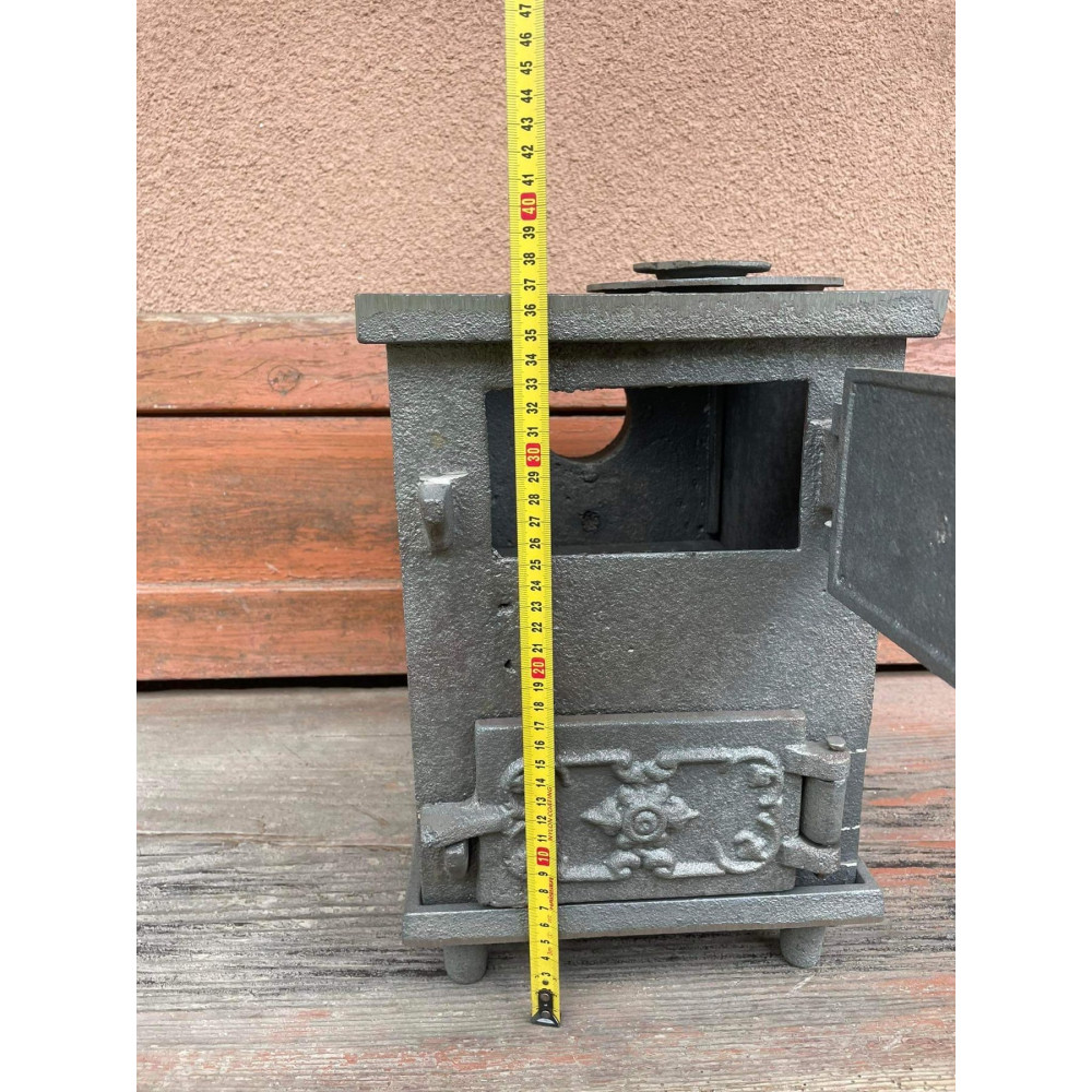 Буржуйка чавунна 10 мм на 20-25 кв м