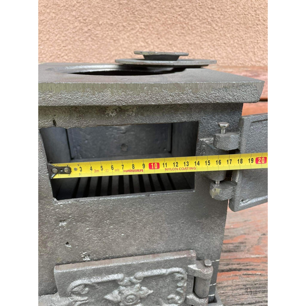 Буржуйка чавунна 10 мм на 20-25 кв м