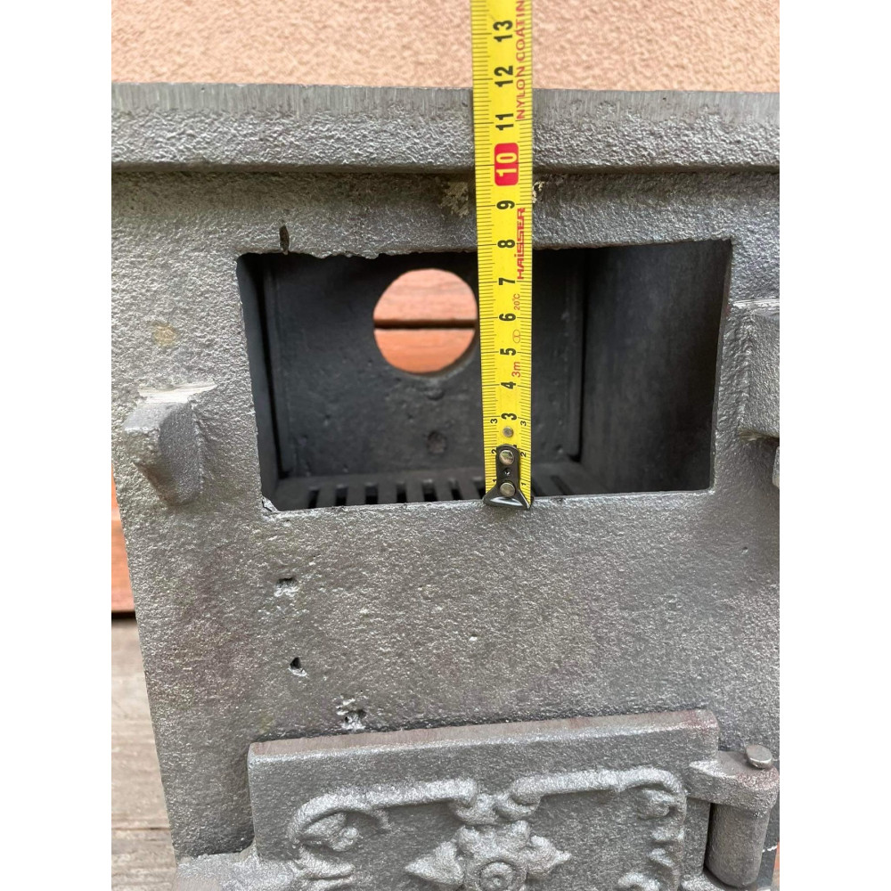 Буржуйка чавунна 10 мм на 20-25 кв м