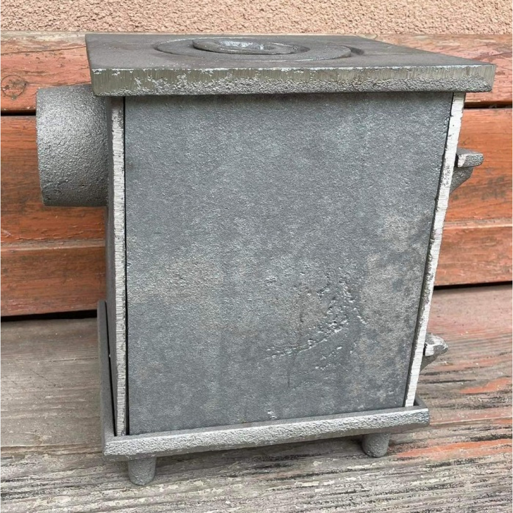 Буржуйка чавунна 10 мм на 20-25 кв м