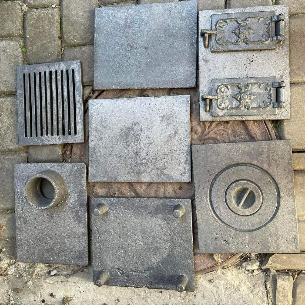 Буржуйка чавунна 10 мм на 20-25 кв м