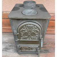 Буржуйка чавунна 10 мм на 50 кв м