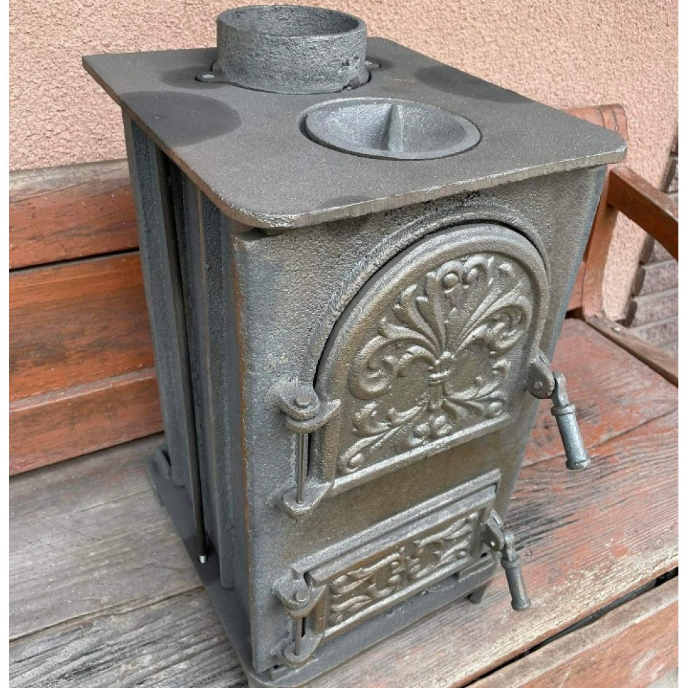 Буржуйка чавунна 10 мм на 50 кв м