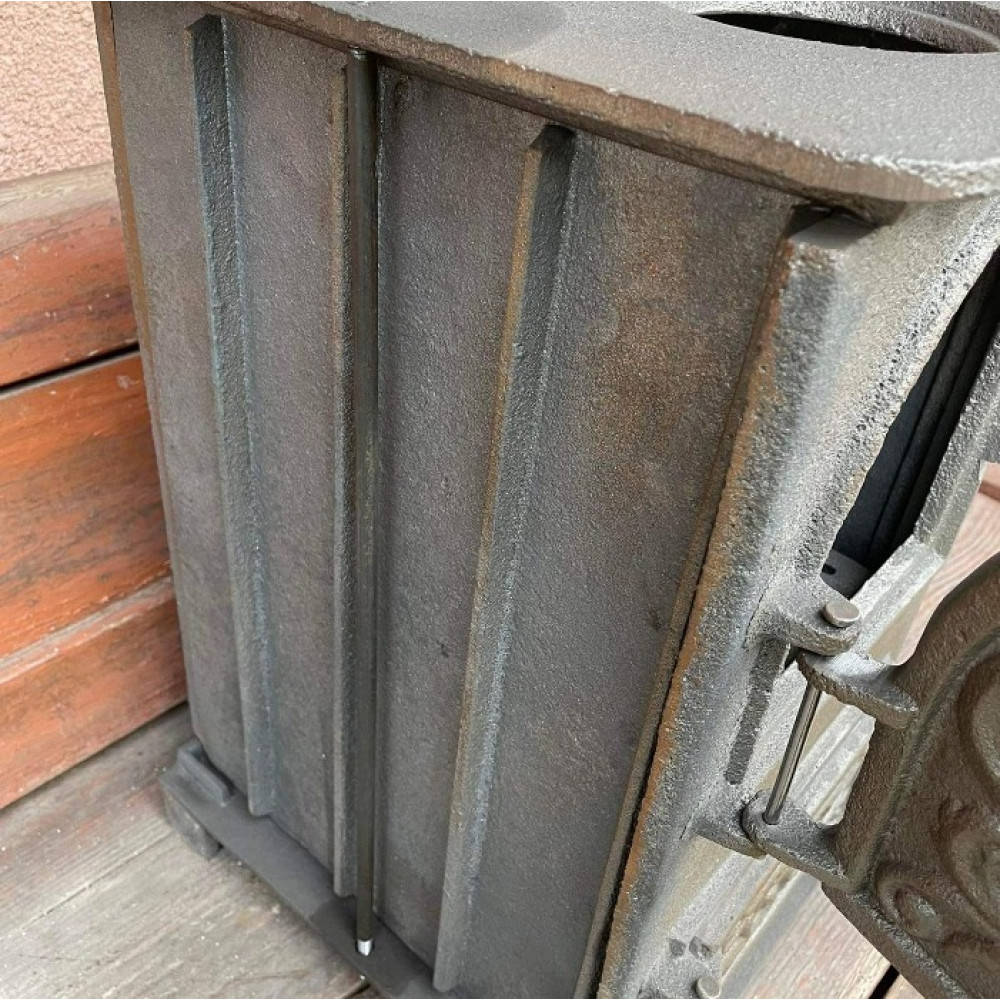 Буржуйка чавунна 10 мм на 50 кв м