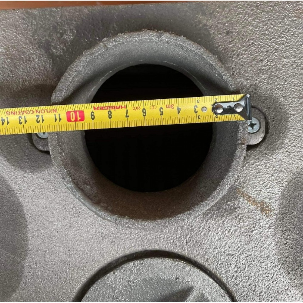 Буржуйка чавунна 10 мм на 50 кв м