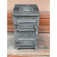 Буржуйка чугунная 10 мм отопительно-варочная