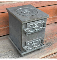 Буржуйка чавунна 10 мм на 20-25 кв м