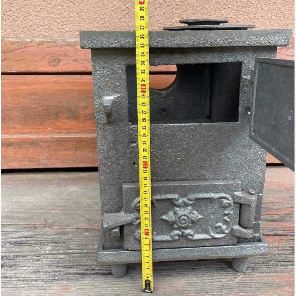 Буржуйка чугунная 10 мм на 20-25 кв м