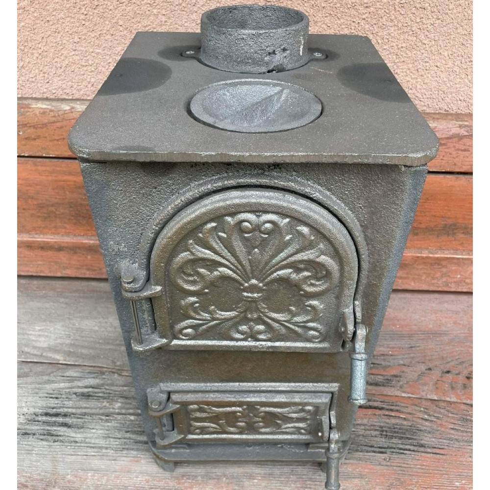 Буржуйка чавунна 10 мм на 50 кв м