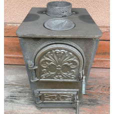 Буржуйка чавунна 10 мм на 50 кв м