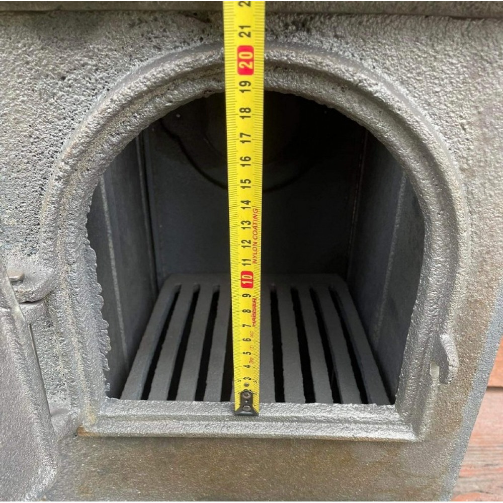 Буржуйка чавунна 10 мм на 50 кв м