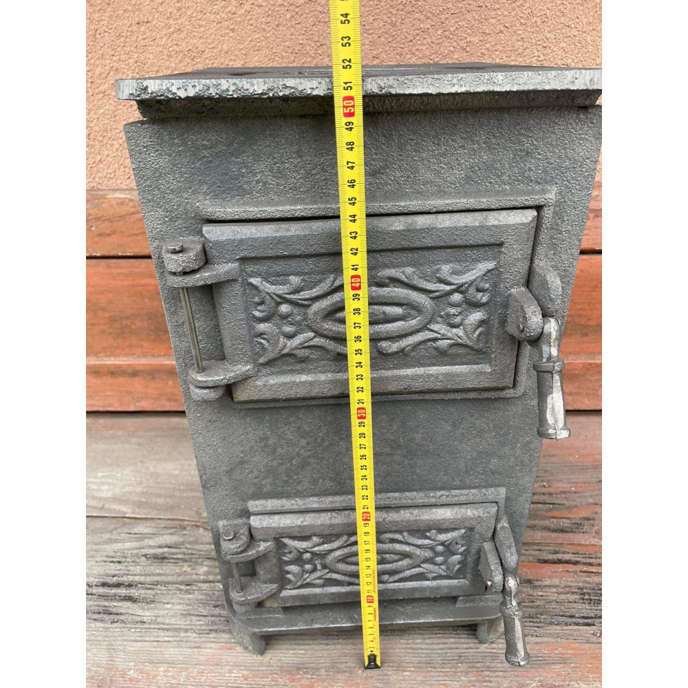 Буржуйка чавунна 10 мм опалювально-варильна