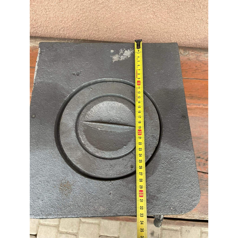 Буржуйка чавунна 10 мм опалювально-варильна