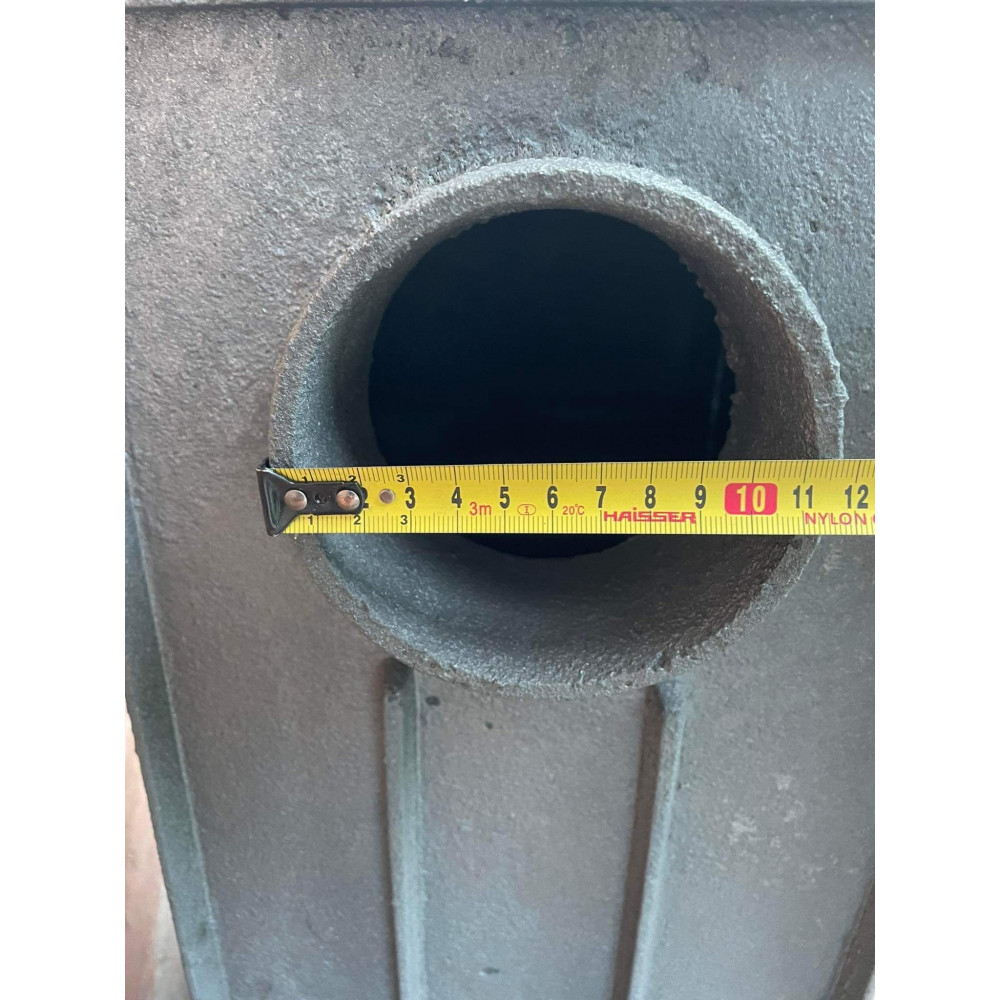 Буржуйка чавунна 10 мм опалювально-варильна