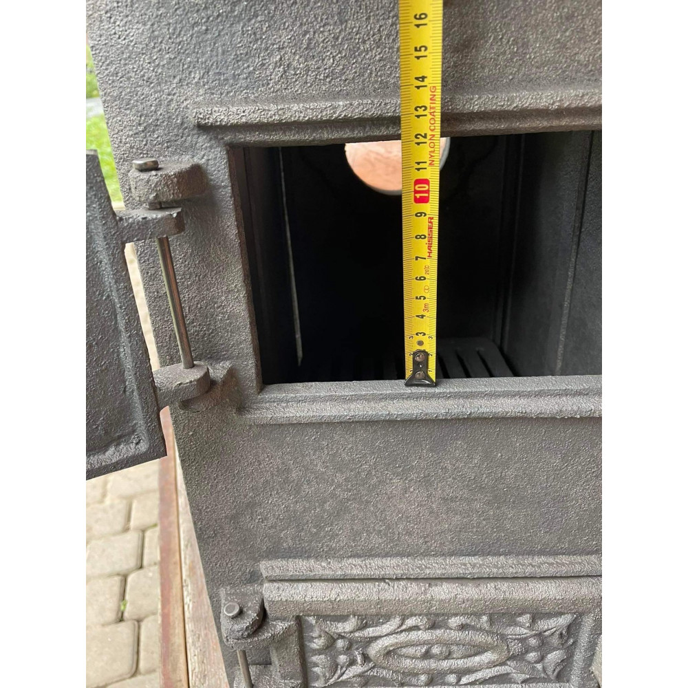 Буржуйка чавунна 10 мм опалювально-варильна