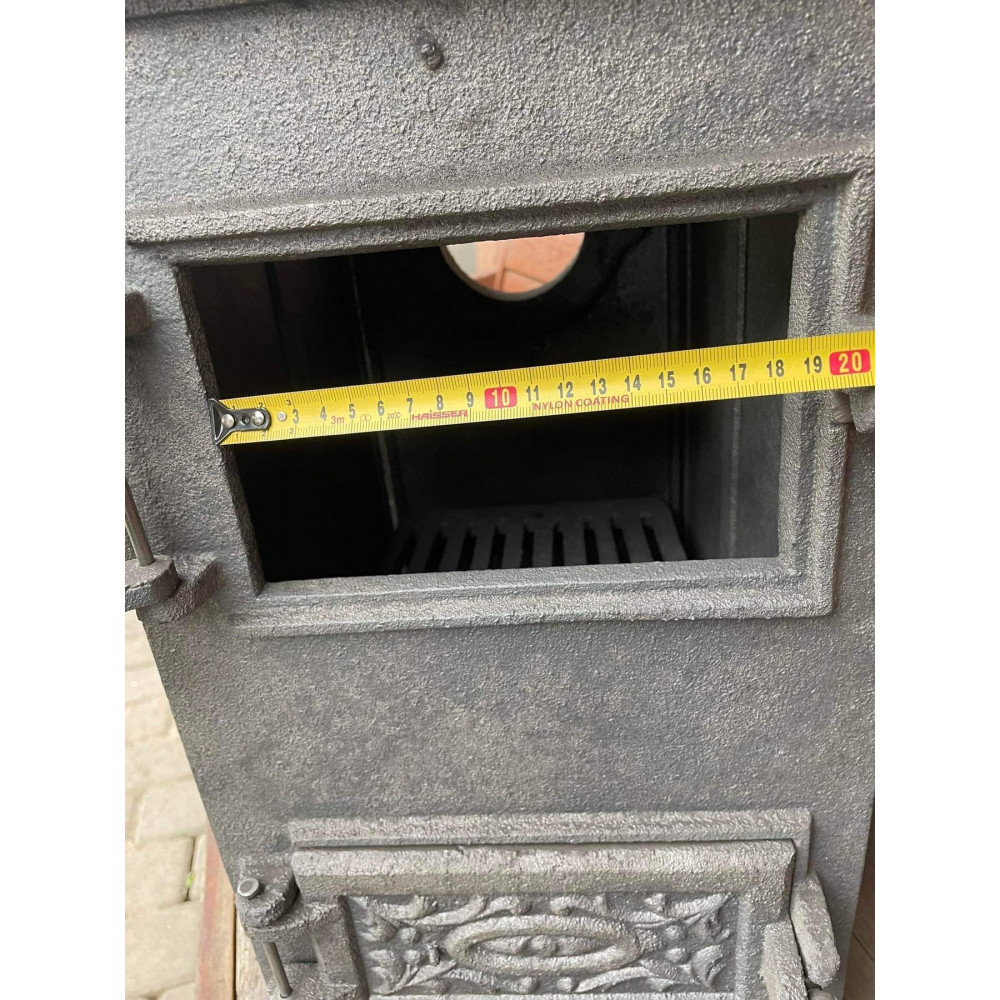 Буржуйка чавунна 10 мм опалювально-варильна