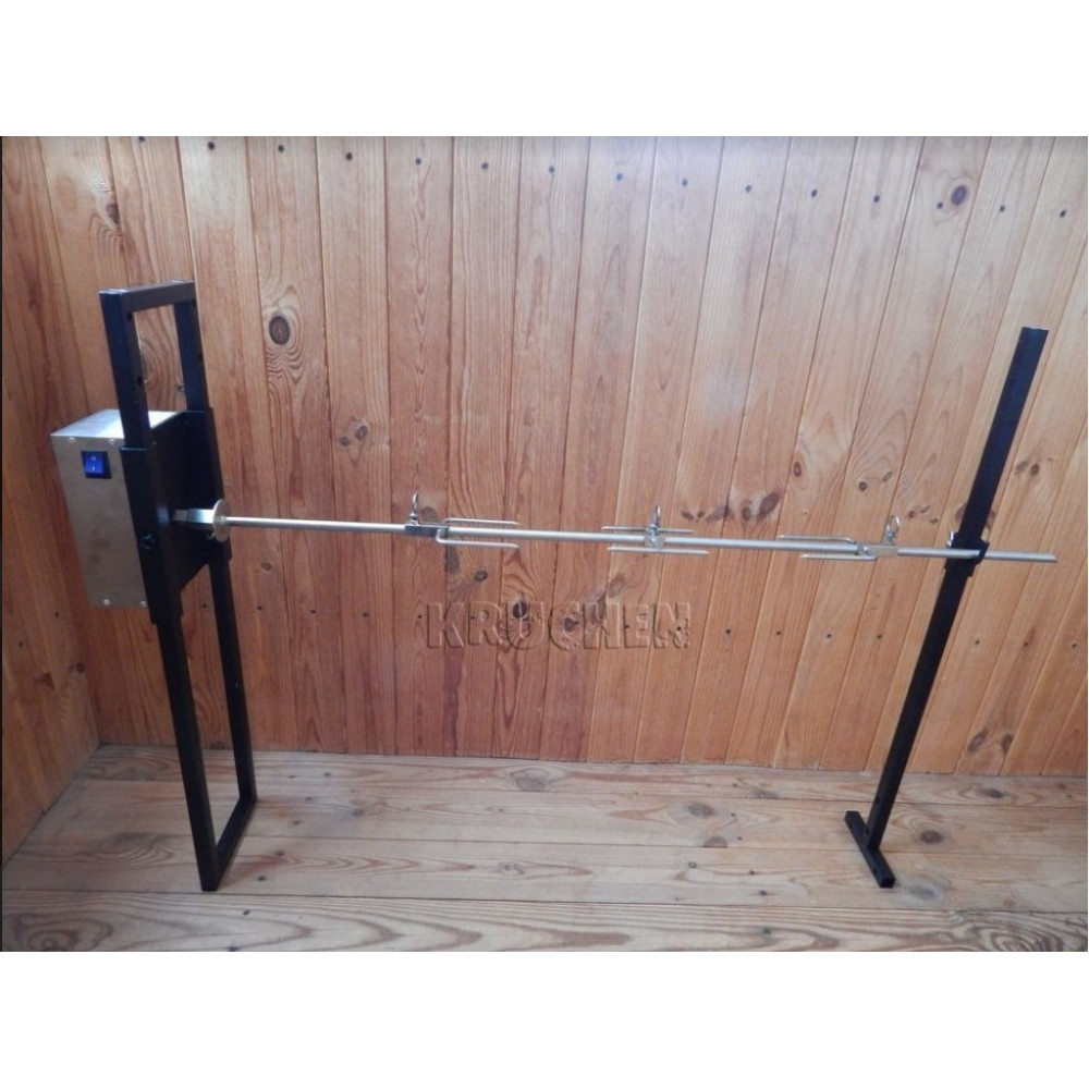 Вертел с элетроприводом до 25 кг мяса, 100 см